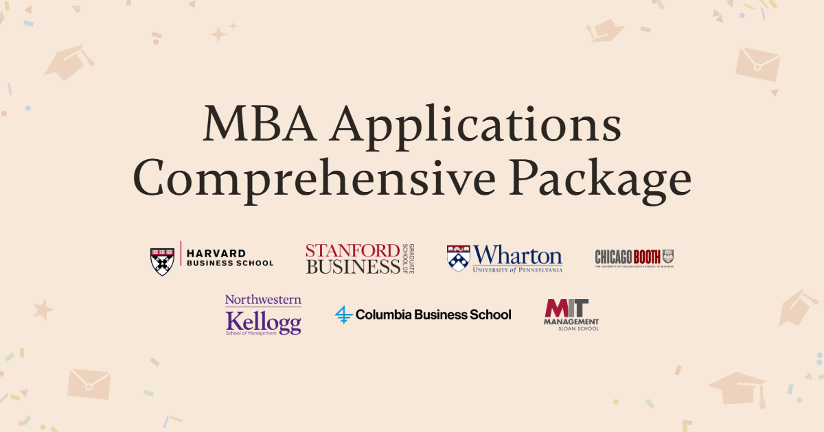 MBA Applications | Comprehensive Package