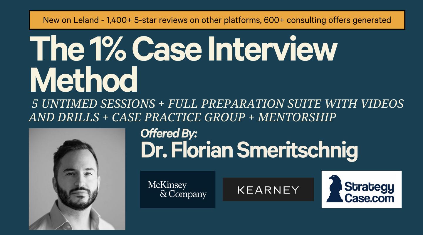 The 1% Case Interview Method