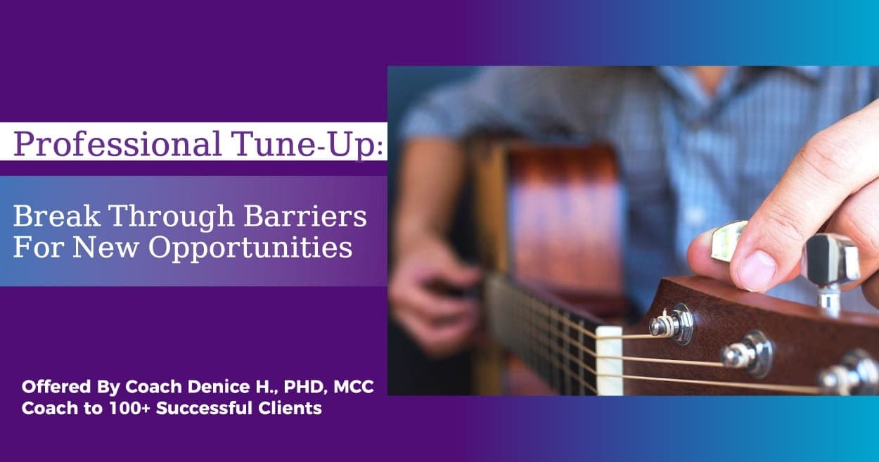 Professional Tune-Up: Break Through Barriers For New Opportunities