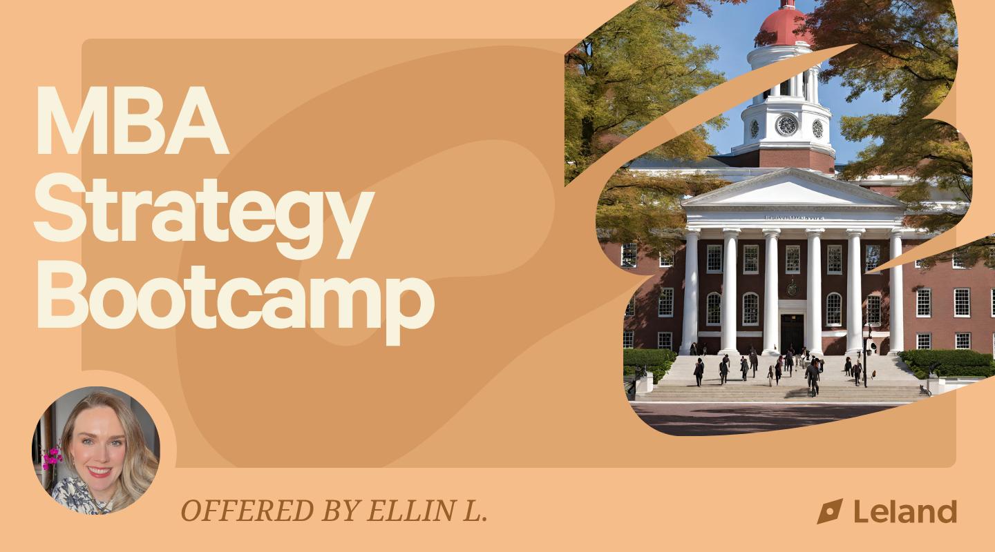 MBA Strategy Bootcamp