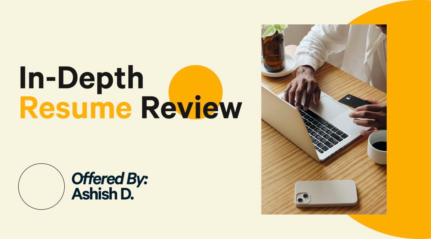 Consulting-Style Resume Review