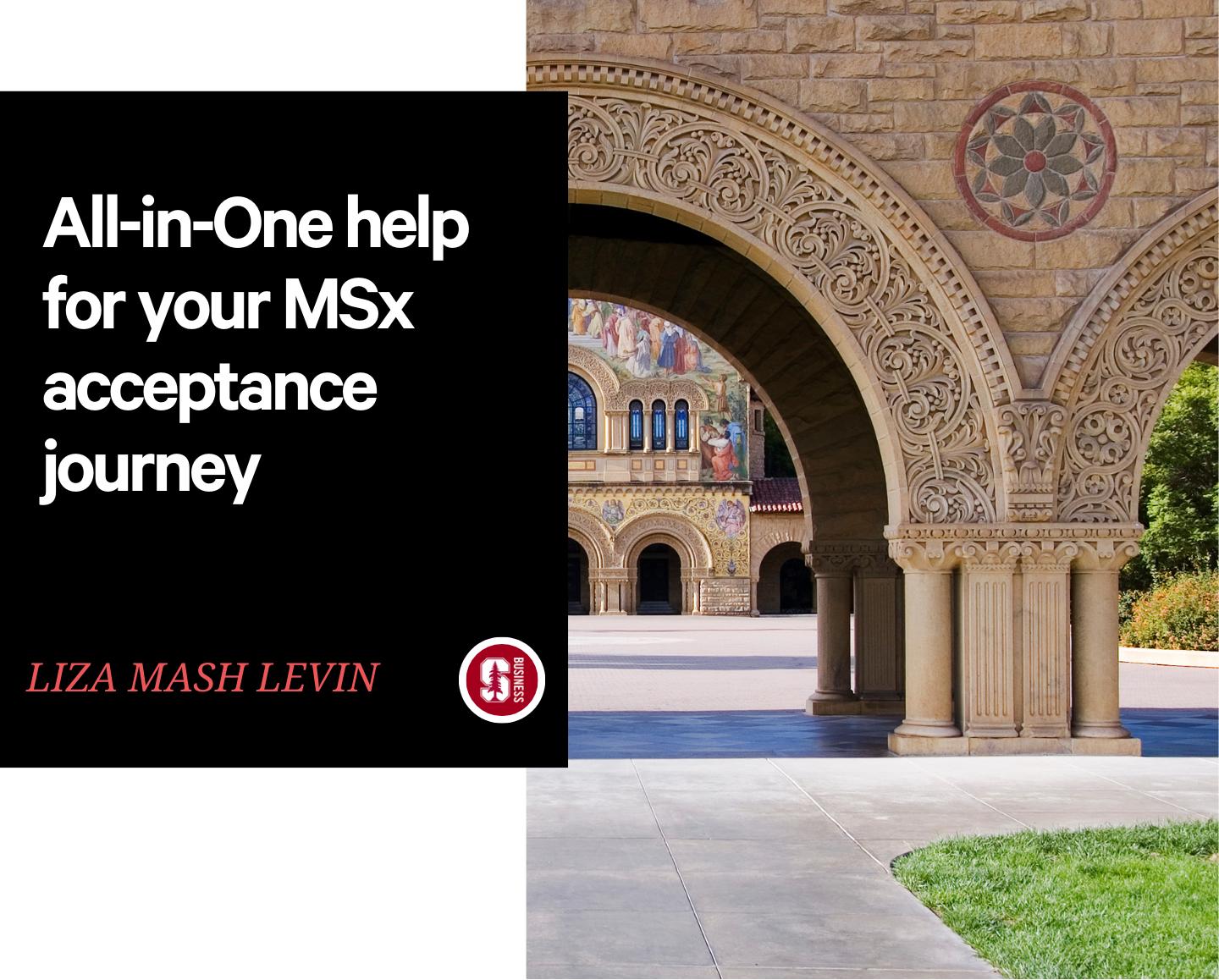 Build Clear stategy for Essay, Recommendations and AMA about MSx / EMBA