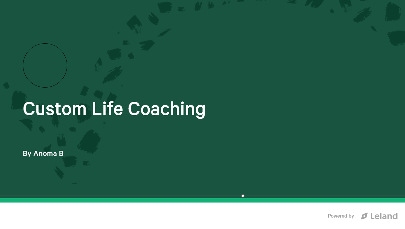 Custom Life Coaching Package