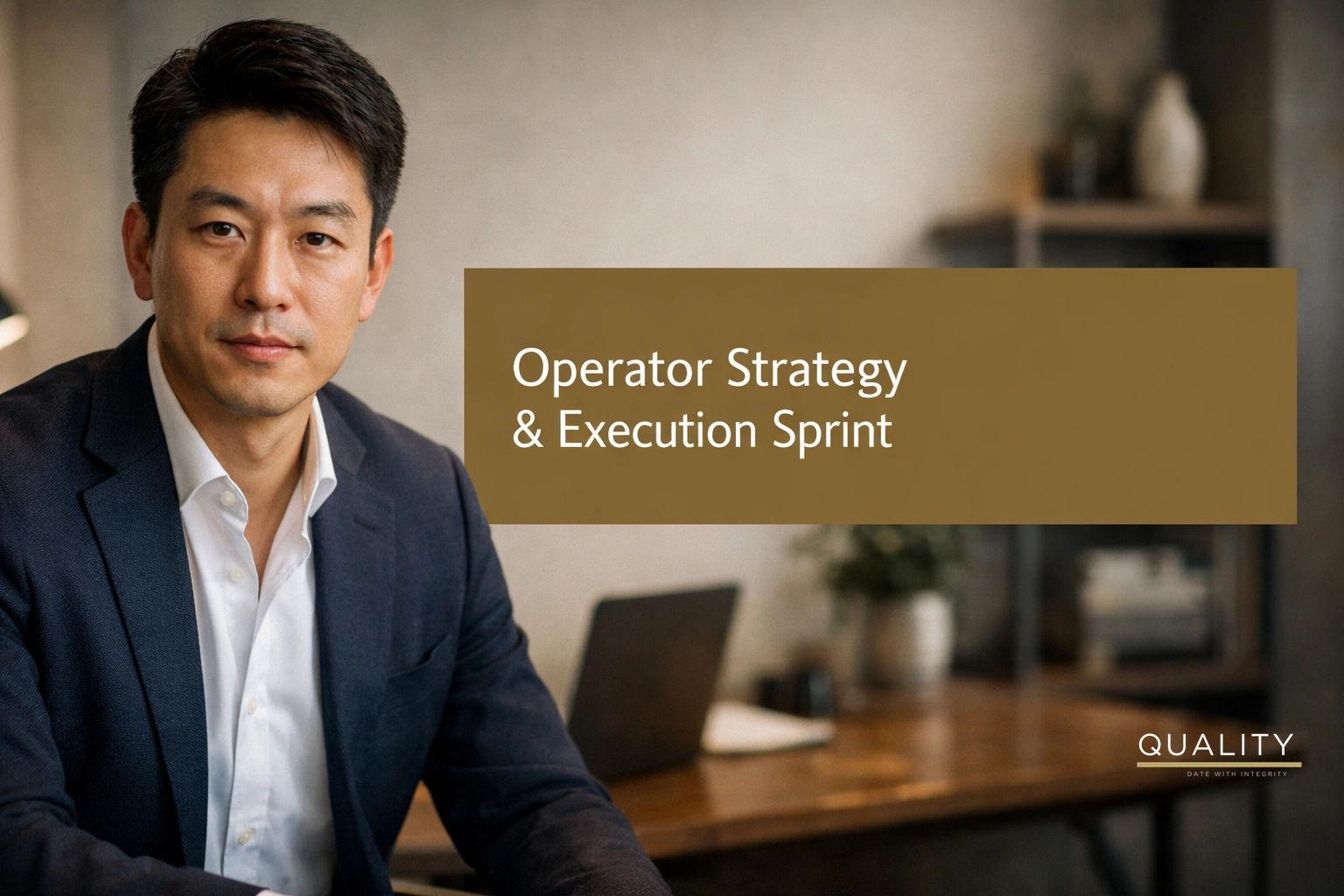 Operator Strategy & Execution Sprint
