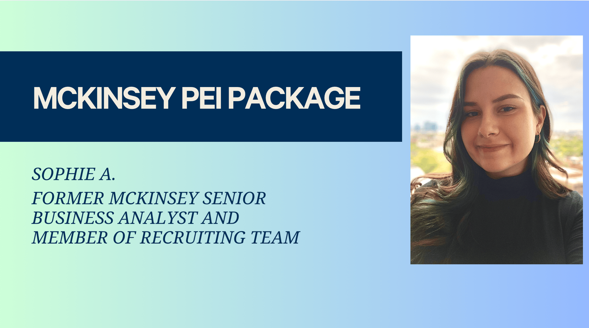 Nailing the McKinsey PEI
