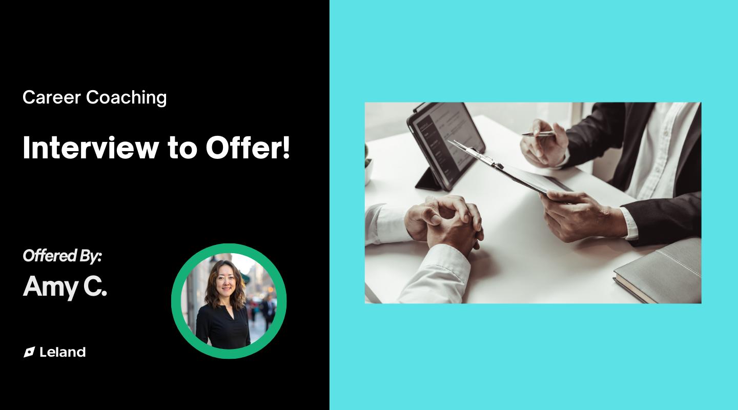 Interview Intensive: Own Your Strengths, Land the Offer.