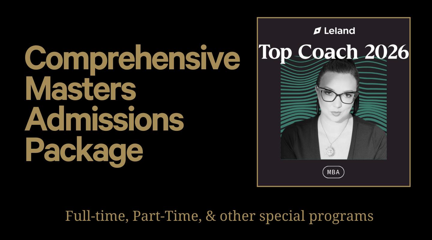 🎓Masters Admissions | Comprehensive Unlimited Package