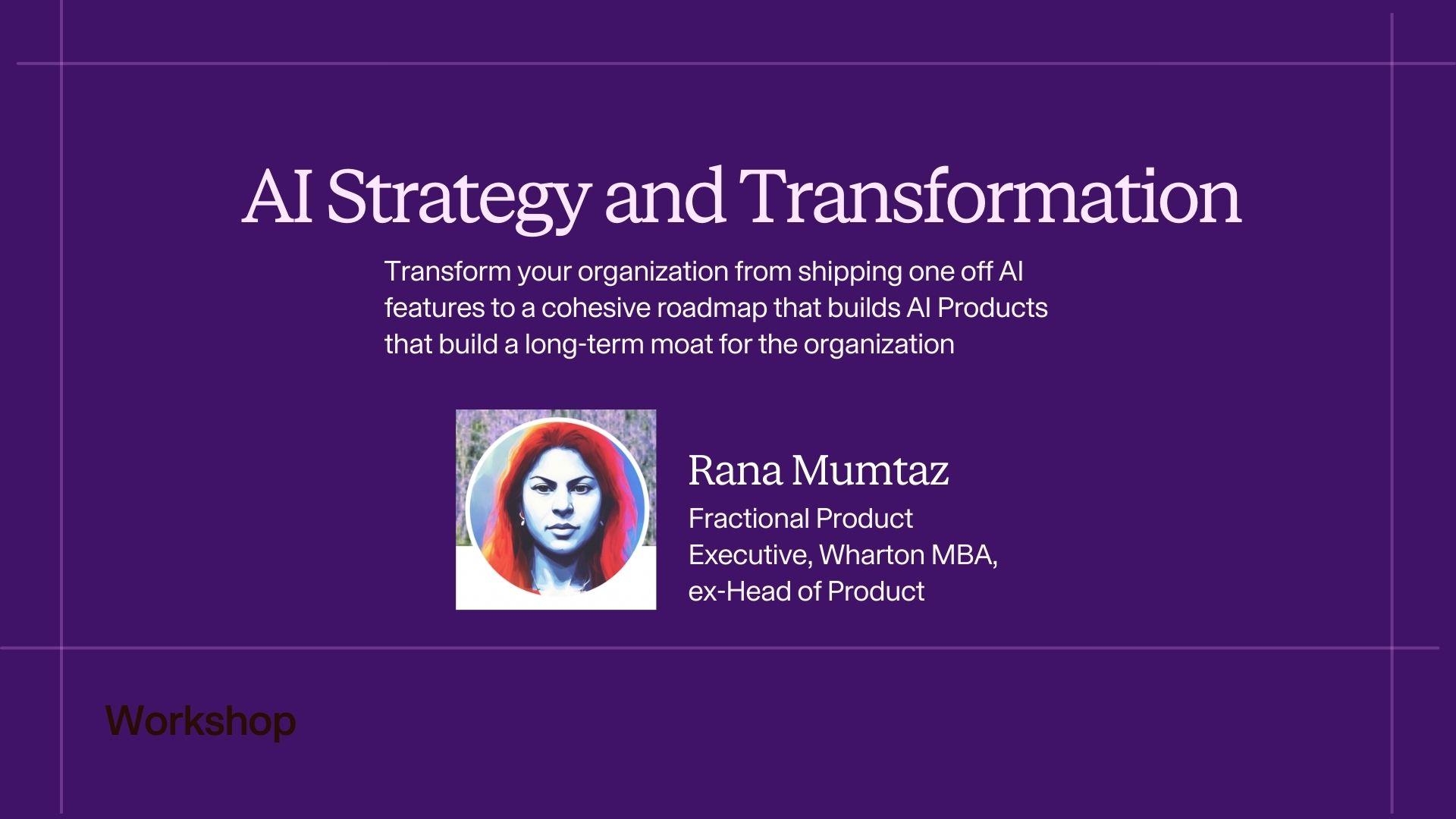 AI Strategy & Transformation