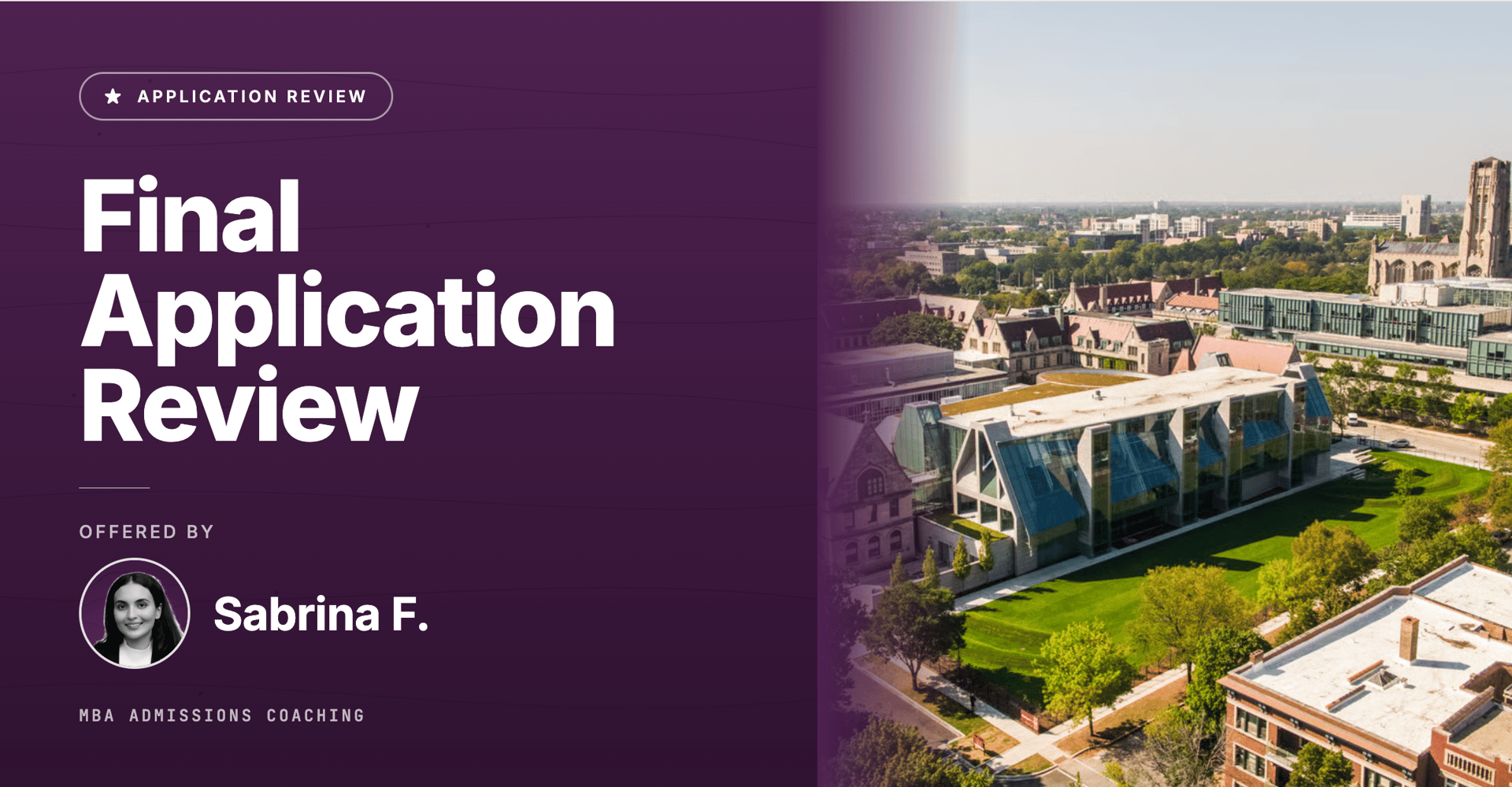 Final Application Review