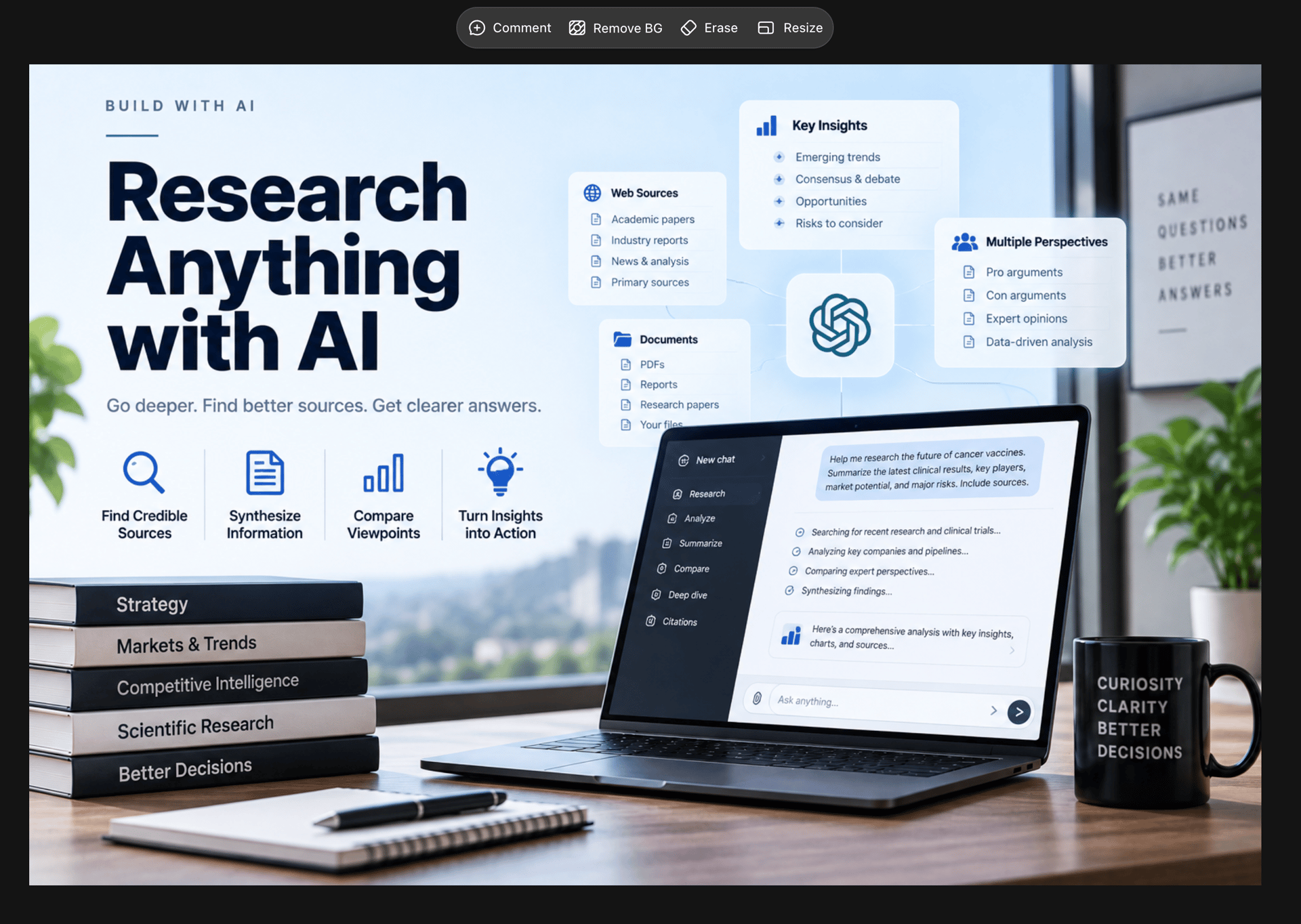 Research Anything with AI
