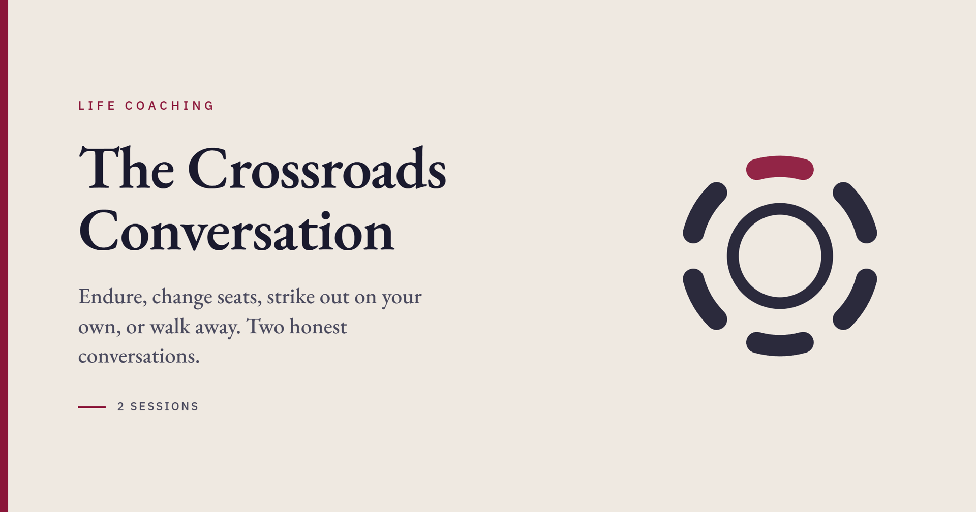 The Crossroads Conversation