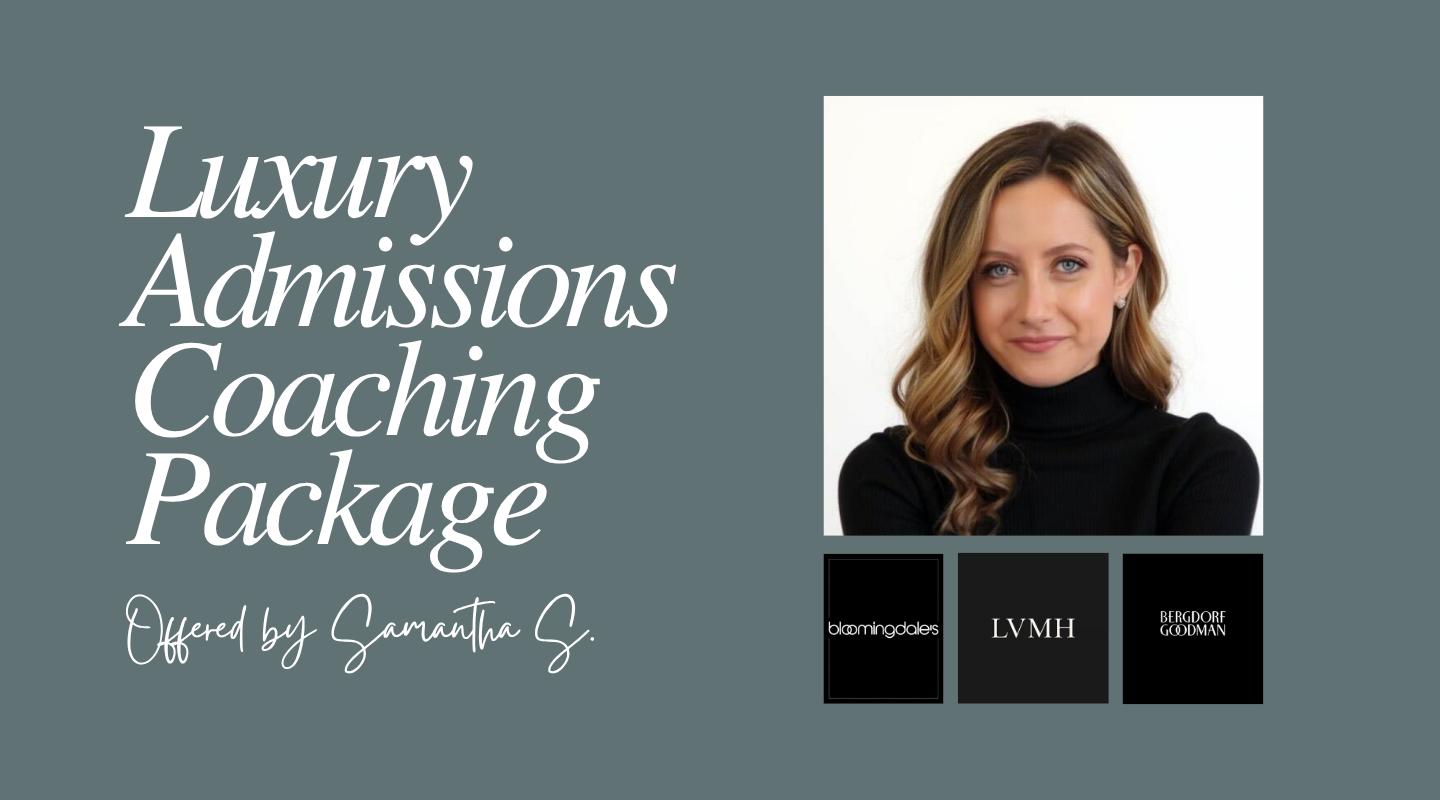  Fashion Business Master’s Applications — Positioning, Deck & Interview