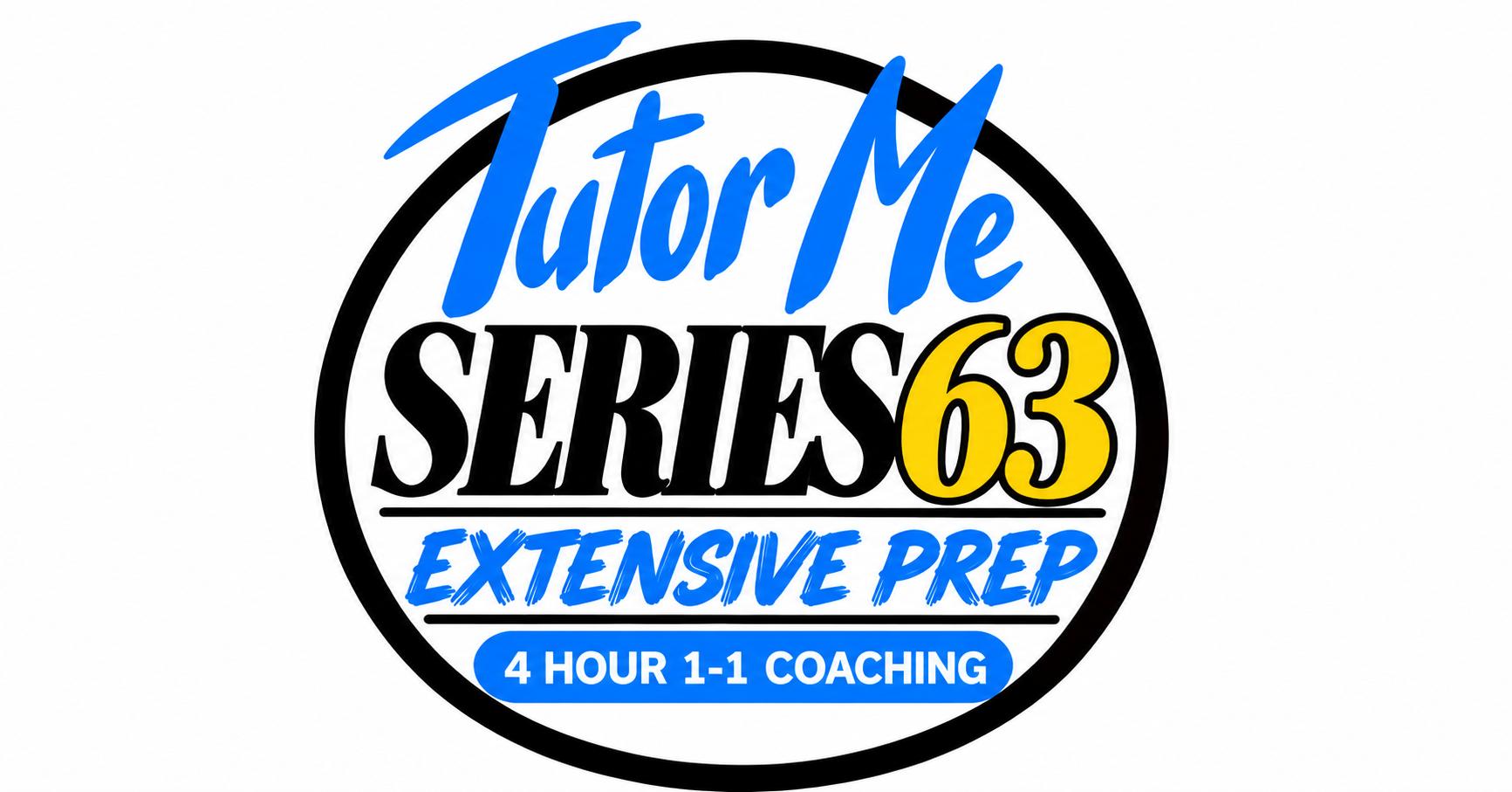 Series 63 Intensive Exam Prep 