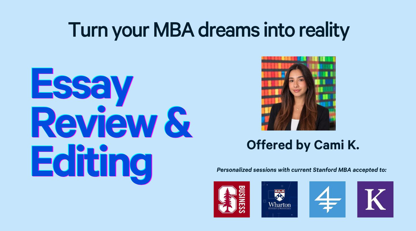 Essay Review & Editing (By Target School)