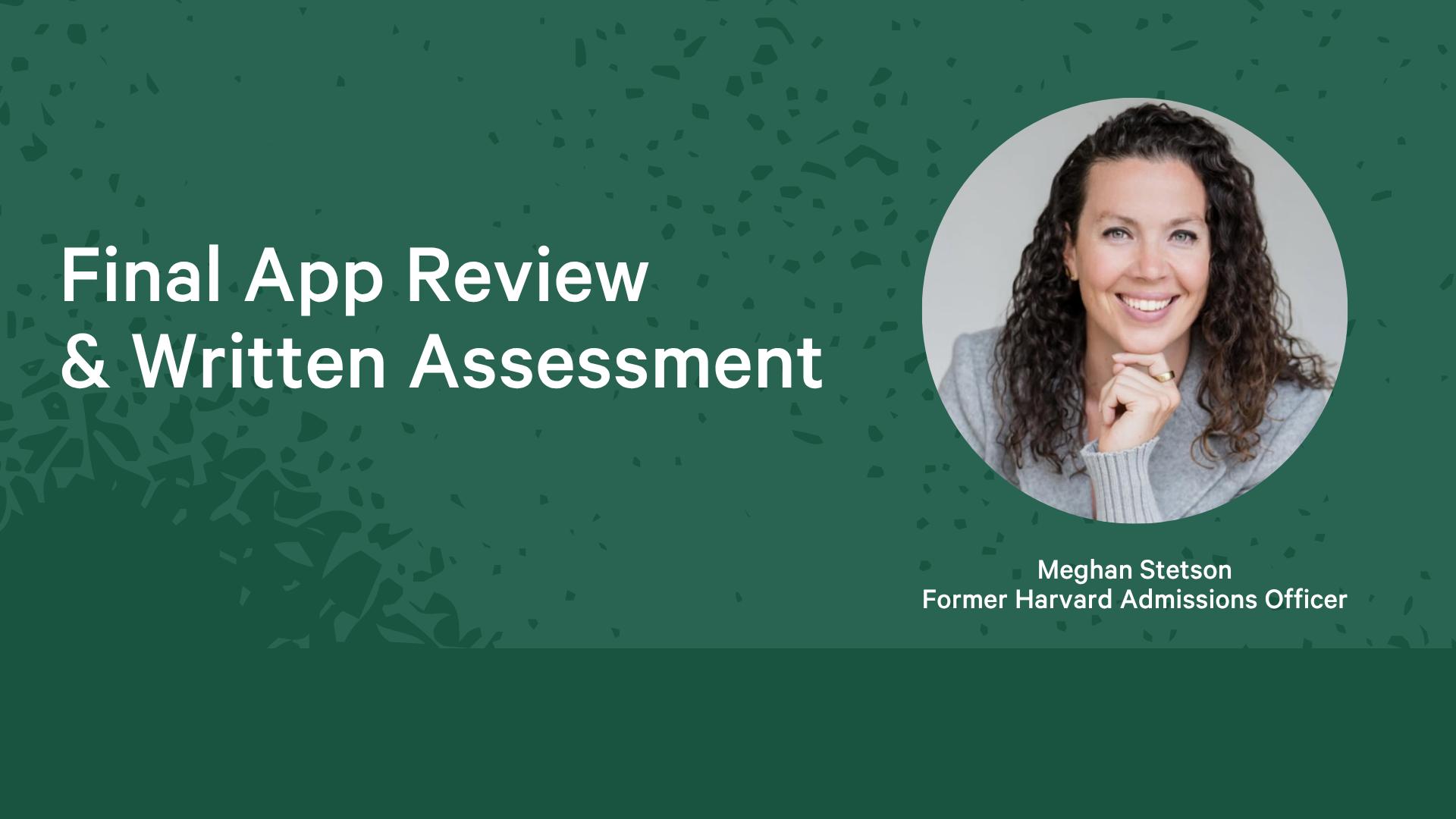 Final App Review with 5-7 page Report