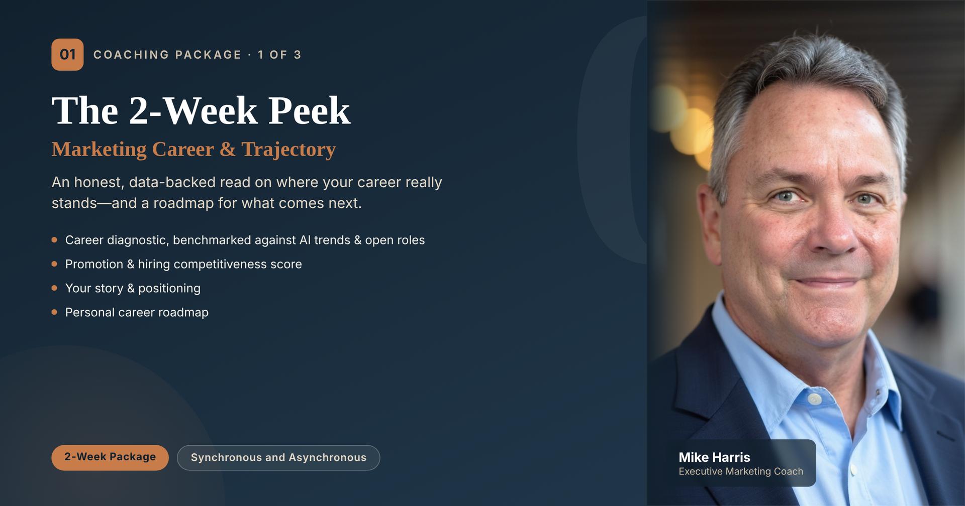 The 2-Week-Peek: Marketing Career & Trajectory