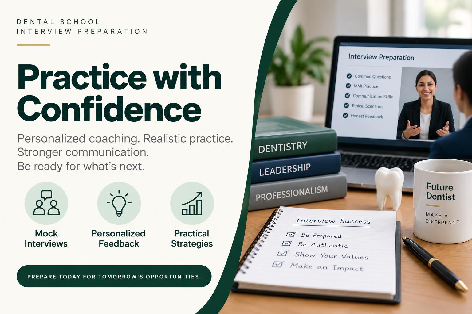 Dental School Interview Preparation — Practice with Confidence