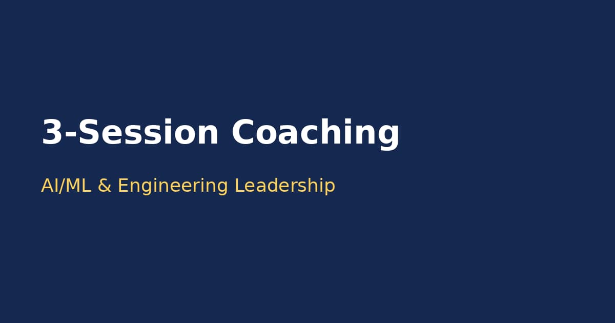 3-Session Coaching Package