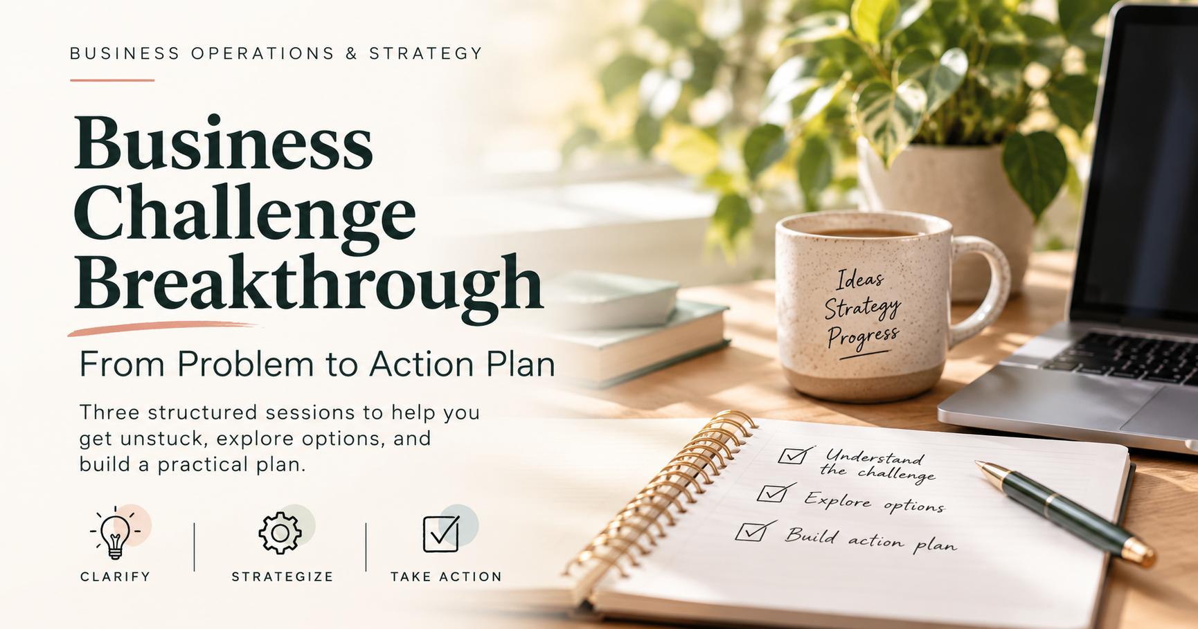 Business Challenge Breakthrough – From Problem to Action Plan