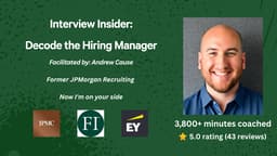 Interview Insider: Decode the Hiring Manager