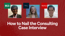 How to Nail the Consulting Case Interview