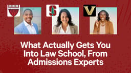 What Actually Gets You Into Law School, From Admissions Experts