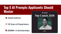 Top 5 AI Prompts Every MBA Applicant Should Master