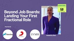 Beyond Job Boards: Landing Your First Fractional Role