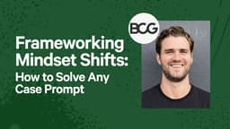 Frameworking Mindset Shifts: How to Solve Any Case Prompt