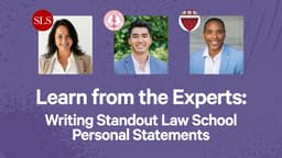 Learn from the Experts: Writing Standout Law School Personal Statements