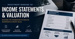 Investment Banking 101: Introduction to the Income Statement & Company Valuation