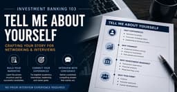 Investment Banking 101: Crafting Your Answer for Tell Me About Yourself