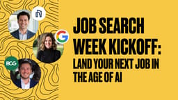 Job Search Week Kickoff: Land Your Next Job in the Age of AI 