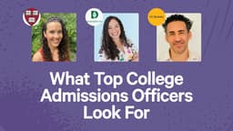 What Top College Admissions Officers Look For