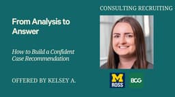 From Analysis to Answer: How to Build a Confident Case Recommendation