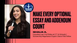 Make Every Optional Essay and Addendum Count