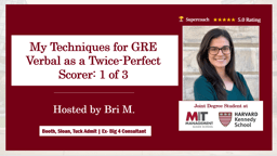 My GRE Techniques as a Twice-Perfect Verbal Scorer Part 1: Reading Comprehension