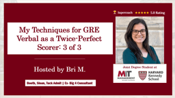 My GRE Techniques as a Twice-Perfect Verbal Scorer Part 3: Sentence Equivalence