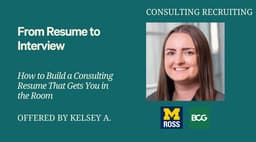 Resume to Interview: How to Build a Consulting Resume That Gets You in the Room
