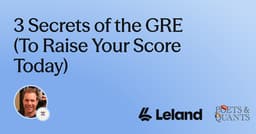 3 Secrets of the GRE (To Raise Your Score Today)