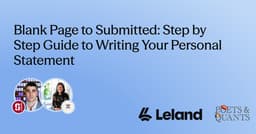 Blank Page to Submitted: Step by Step Guide to Writing Your Personal Statement