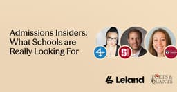 Admissions Insiders: What Schools are Really Looking For