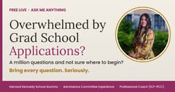 Overwhelmed by Graduate School Applications? Bring All Your Questions: AMA