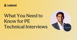 What You Need to Know for PE Technical Interviews