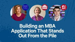 Building an MBA Application That Stands Out From the Pile