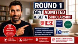 Round 1 MBA Strategy: Get Admitted & Maximize Your Scholarship Chances