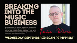Breaking into the Music Business