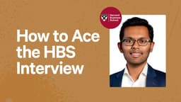How to Ace the HBS Interview