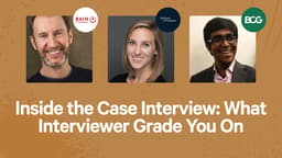 Inside the Case Interview: What Interviewer Grade You On