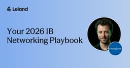 Your 2026 IB Networking Playbook
